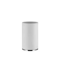 GESSI INCISO стакан настольный, цвет: белый/хром - Gidratop.ru изображение