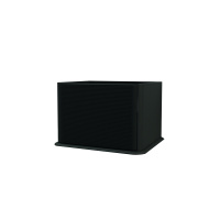 IDRA Тумба подвесная под раковину с выдвижным ящиком, 55801 Nero opaco, 64x50x42 - Gidratop.ru изображение