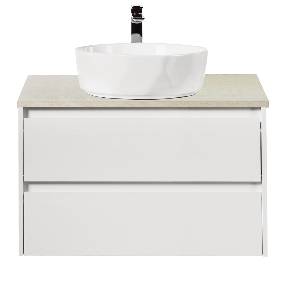 Столешница из керамогранита 800x460 KEP-80-MCO Marmo Crema Opaco - Gidratop.ru изображение