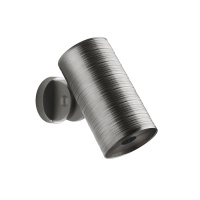 GESSI 316 TRAME верхний душ Oslash;79 мм., с настенным креплением, распыление, цвет Steel Brushed - Gidratop.ru изображение
