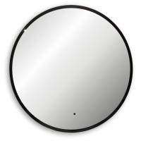 Зеркало ABBER Mond AG6204SCB-0.77 с подсветкой, бесконтактный выключатель, диммер, черный - Gidratop.ru изображение