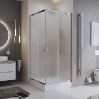 Душевой уголок BelBagno UNO-195-A-2-90-P-Cr - Gidratop.ru изображение