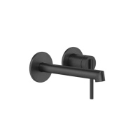 Gessi Ingranaggio встраиваемый  смеситель с изливом. (внешние части), цвет: Black XL - Gidratop.ru изображение