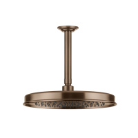 GESSI VENTI20 верхний душ Oslash;300 мм., с потолочным держателем 293 мм., цвет Copper Brushed PVD - Gidratop.ru изображение