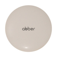 Накладка на слив для раковины ABBER AC0014MBE светло-бежевая матовая, керамика - Gidratop.ru изображение