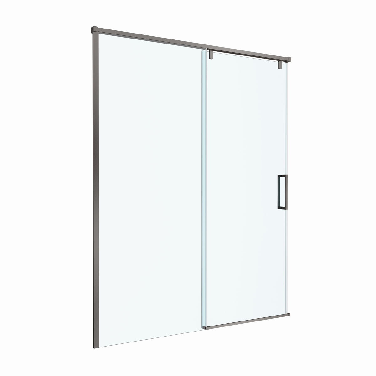 Душевая дверь BelBagno SOFT_CLOSE-1-BF-1-150-C-GM - Gidratop.ru изображение