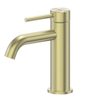 Смеситель ABBER Wasser Kreis 316 AF8110BG для раковины, золото брашированное - Gidratop.ru изображение