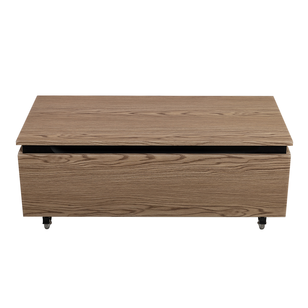SLIDER Тумба с одним выкатным ящиком, дуб тангент, 996x476x300, SLIDER-1000-1C-PI-RT-P - Gidratop.ru изображение