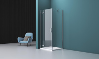 Душевой уголок BelBagno KRAFT-A-12-90-C-Cr-R - Gidratop.ru изображение
