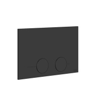 GESSI клавиша смыва для унитаза, двойная, для систем инсталляций TECE, цвет Black XL - Gidratop.ru изображение