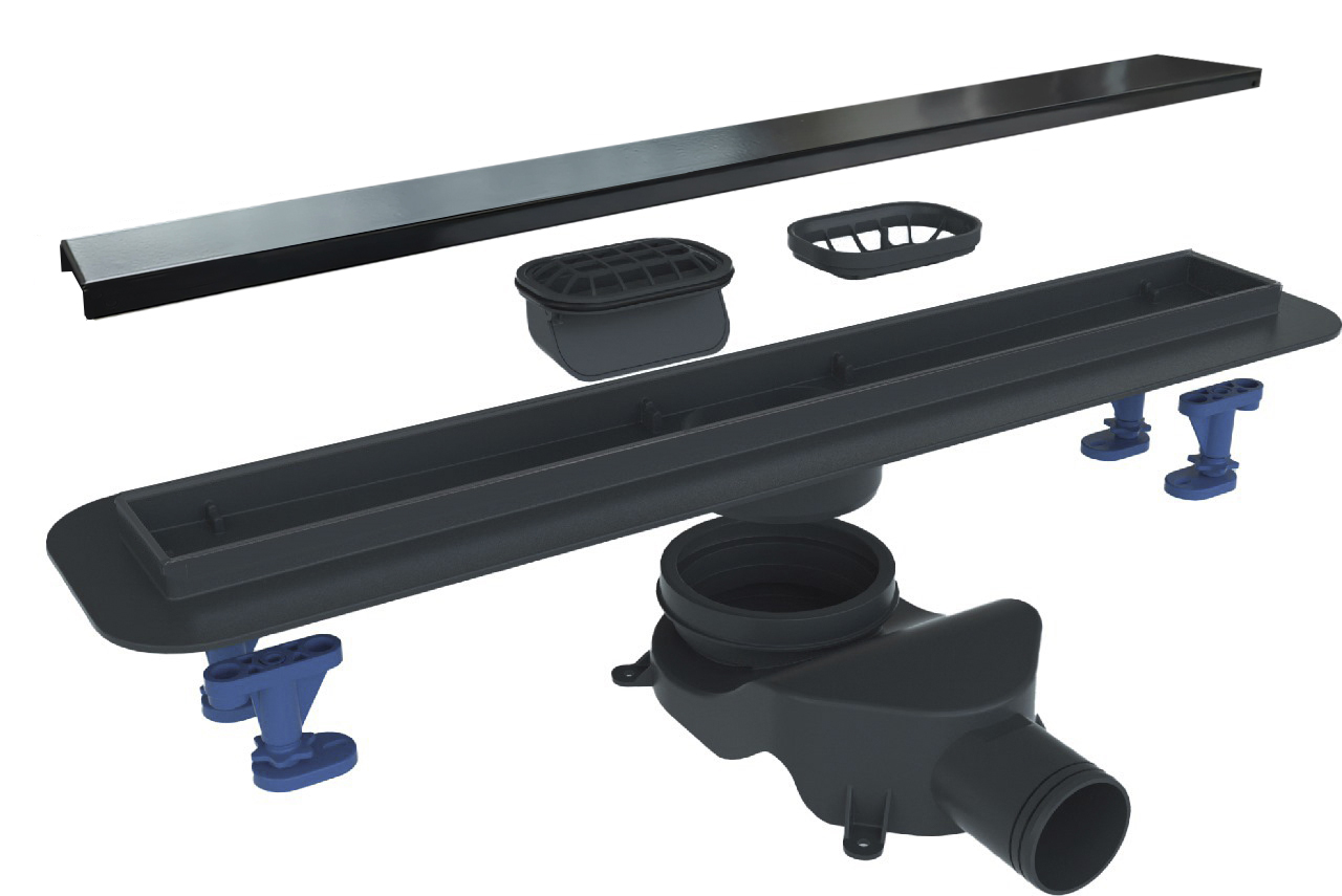 Душевой лоток BelBagno BB-LD-LUCE-80-NERO - Gidratop.ru изображение