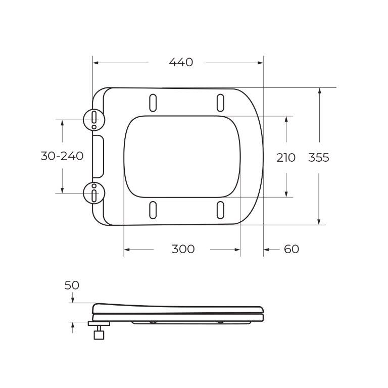 Унитаз подвесной безободковый BelBagno VENETO BB132CHR/BB132SC - Gidratop.ru изображение