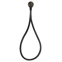 Gessi Hi-Fi душевой магнитные комплект, состоящий из вывода воды, держателя, Darkflex шланга 1,50 м и лейки, цвет: Aged Bronze - Gidratop.ru изображение