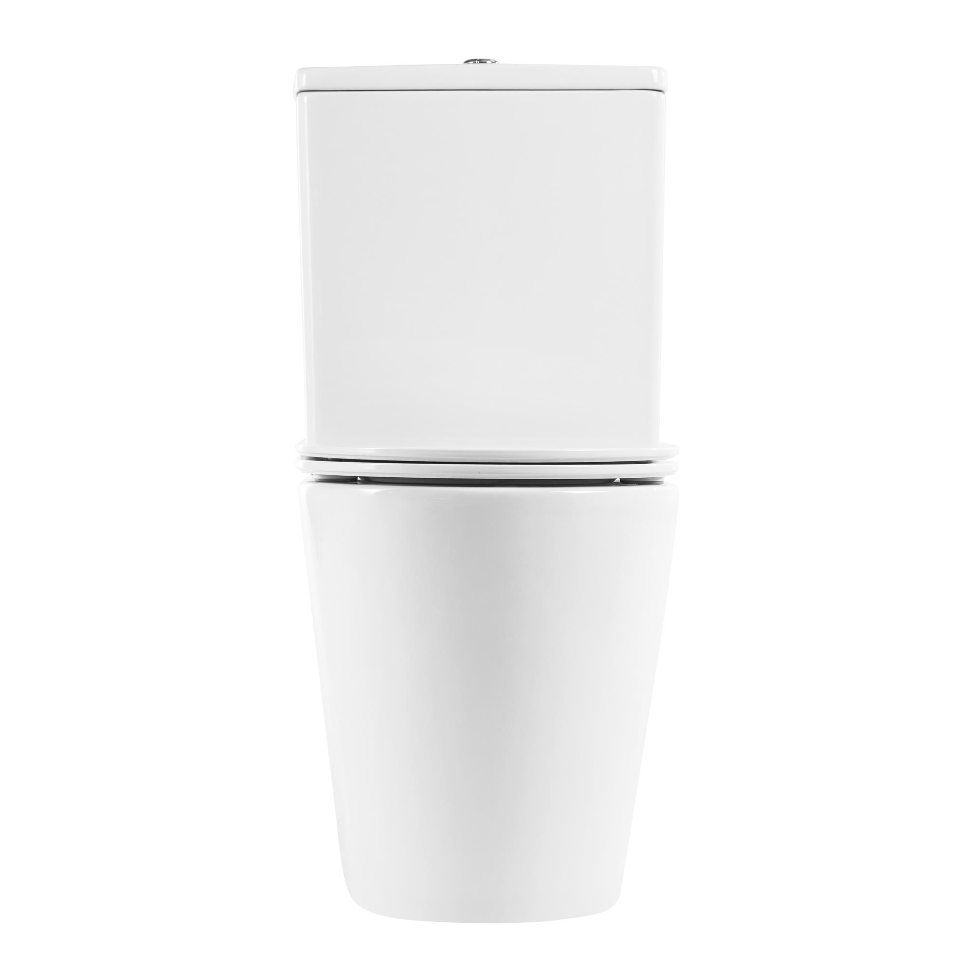 Унитаз-компакт безободковый BelBagno FLAY-R BB2149CPR/BB870SC - Gidratop.ru изображение