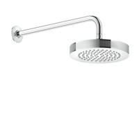 GESSI INCISO верхний душ настенная, шарнирная на 1/2,  Oslash;218мм, цвет: хром - Gidratop.ru изображение