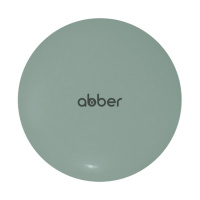 Накладка на слив для раковины ABBER AC0014MCG светло-зеленая матовая, керамика - Gidratop.ru изображение