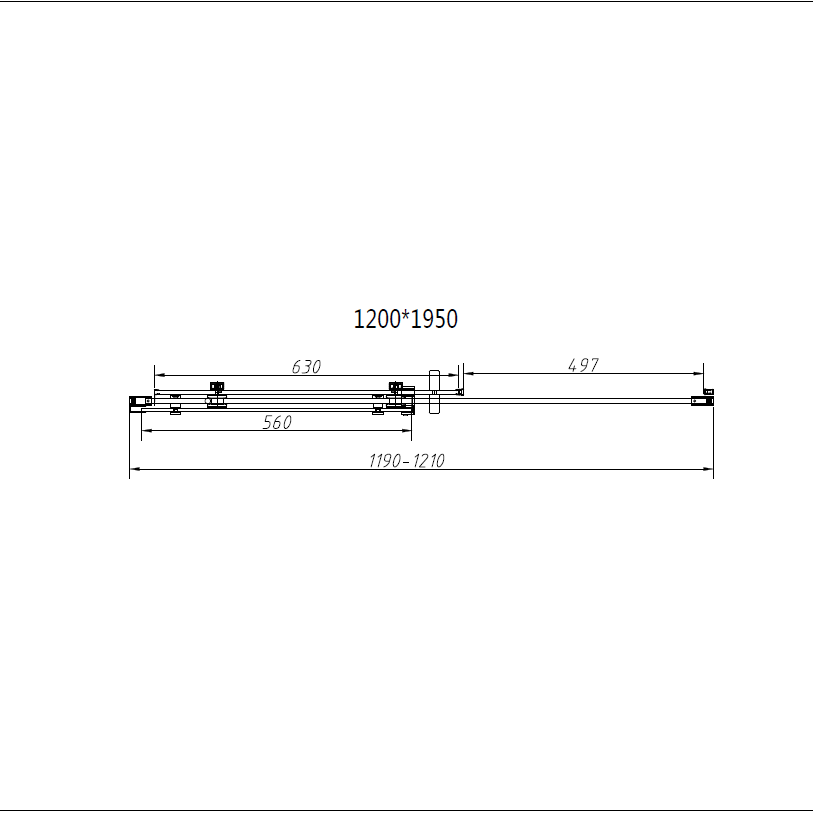 Душевой уголок Como-N VSR-4CN8012CGB, 1200*800, черный, стекло тонированное - Gidratop.ru изображение