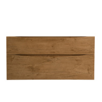 MARINO-H60 База под раковину подвесная с двумя выкатными ящиками, Rovere Nature, 1100x450x600, MARINO-H60-1100-2C-SO-RN-P - Gidratop.ru изображение
