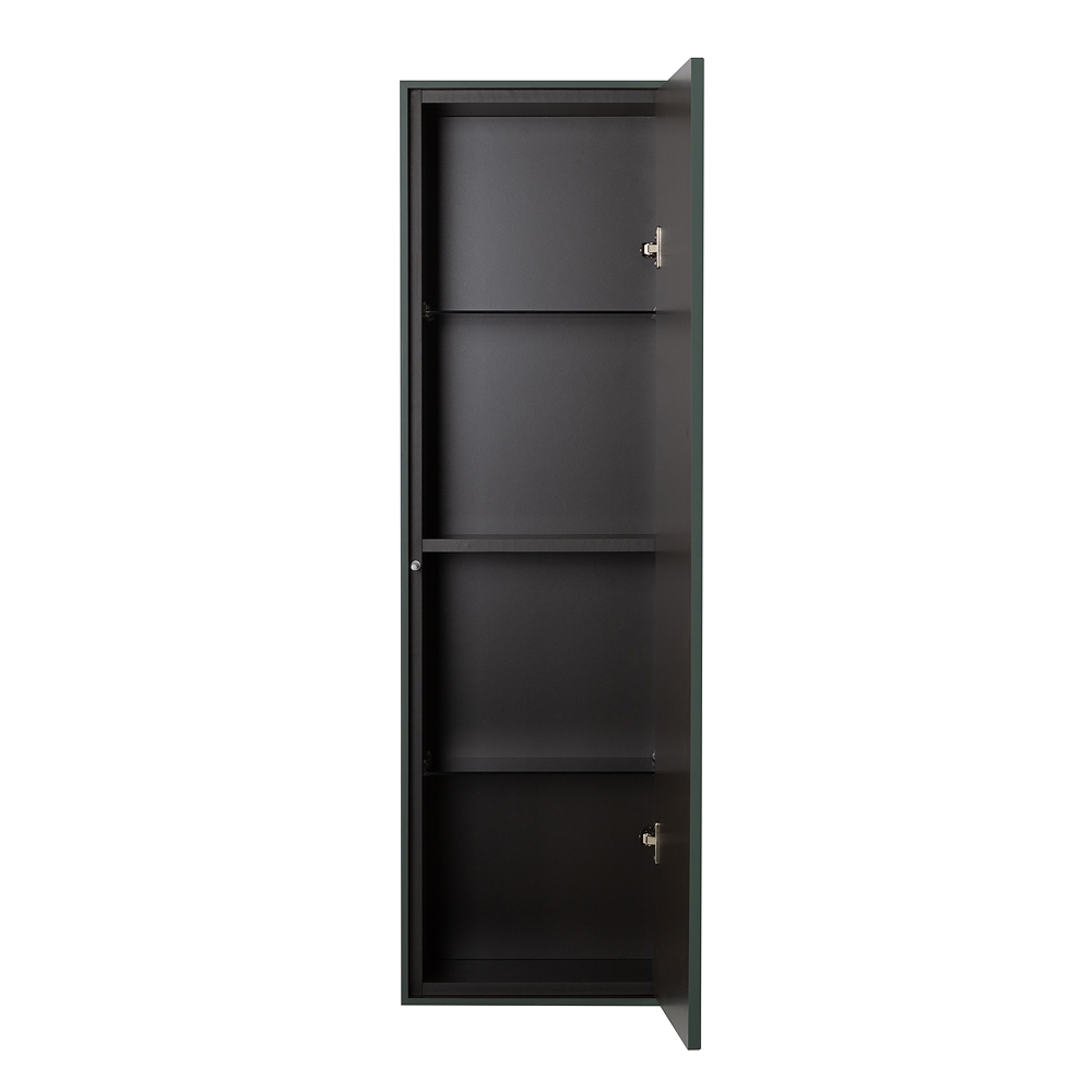 PORTOFINO Колонна подвесная с одной распашной дверцей, реверсивная 55966 Verde opaco, 35x20x115 - Gidratop.ru изображение