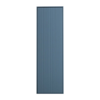PORTOFINO Колонна подвесная с одной распашной дверцей, реверсивная 55967 Blu Avio, 35x20x115 - Gidratop.ru изображение