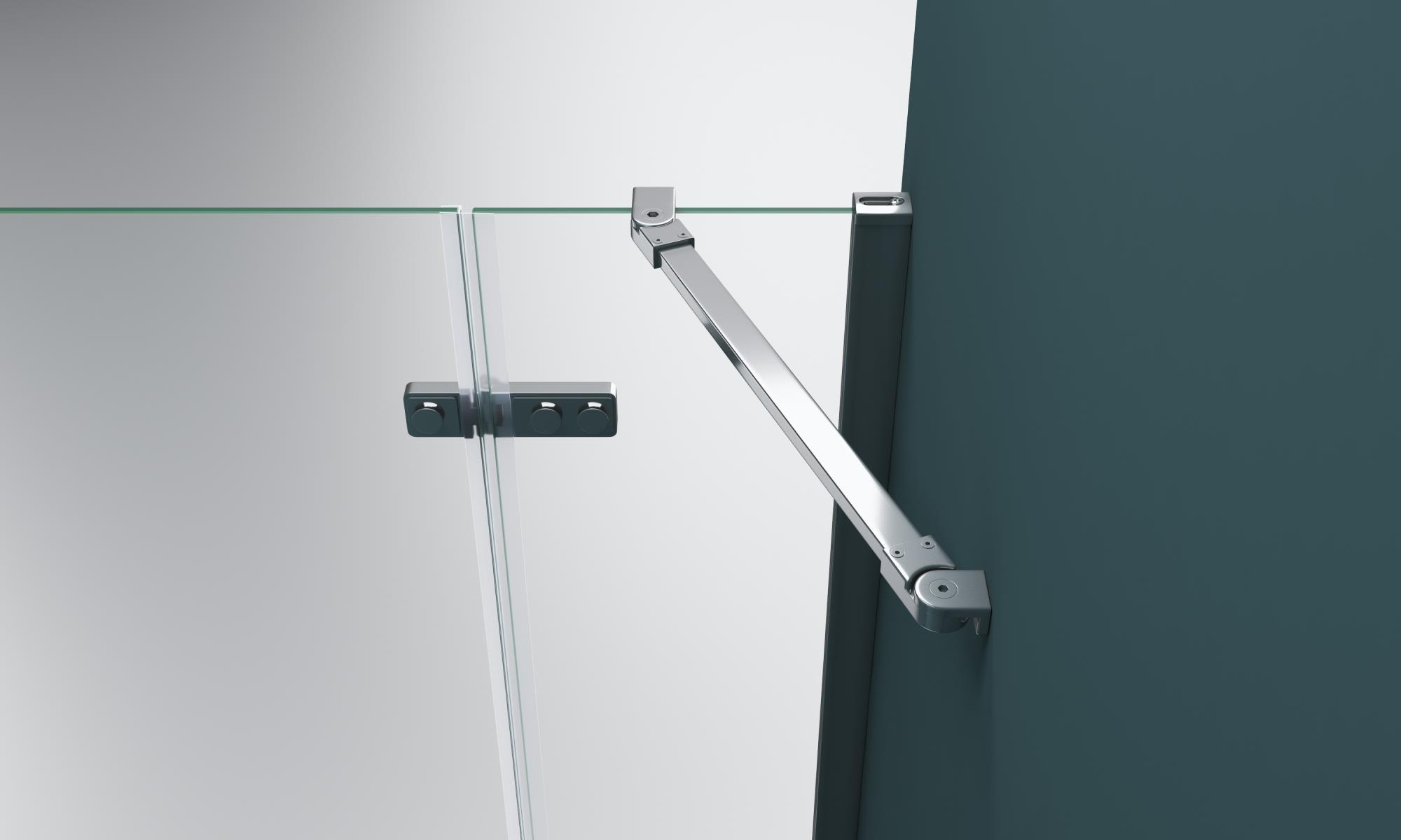 Душевой уголок BelBagno KRAFT-AH-22-120/90-C-Cr-R - Gidratop.ru изображение