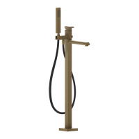 Gessi Eleganza напольный смеситель для ванны (внешние части), цвет: Antique Brass - Gidratop.ru изображение