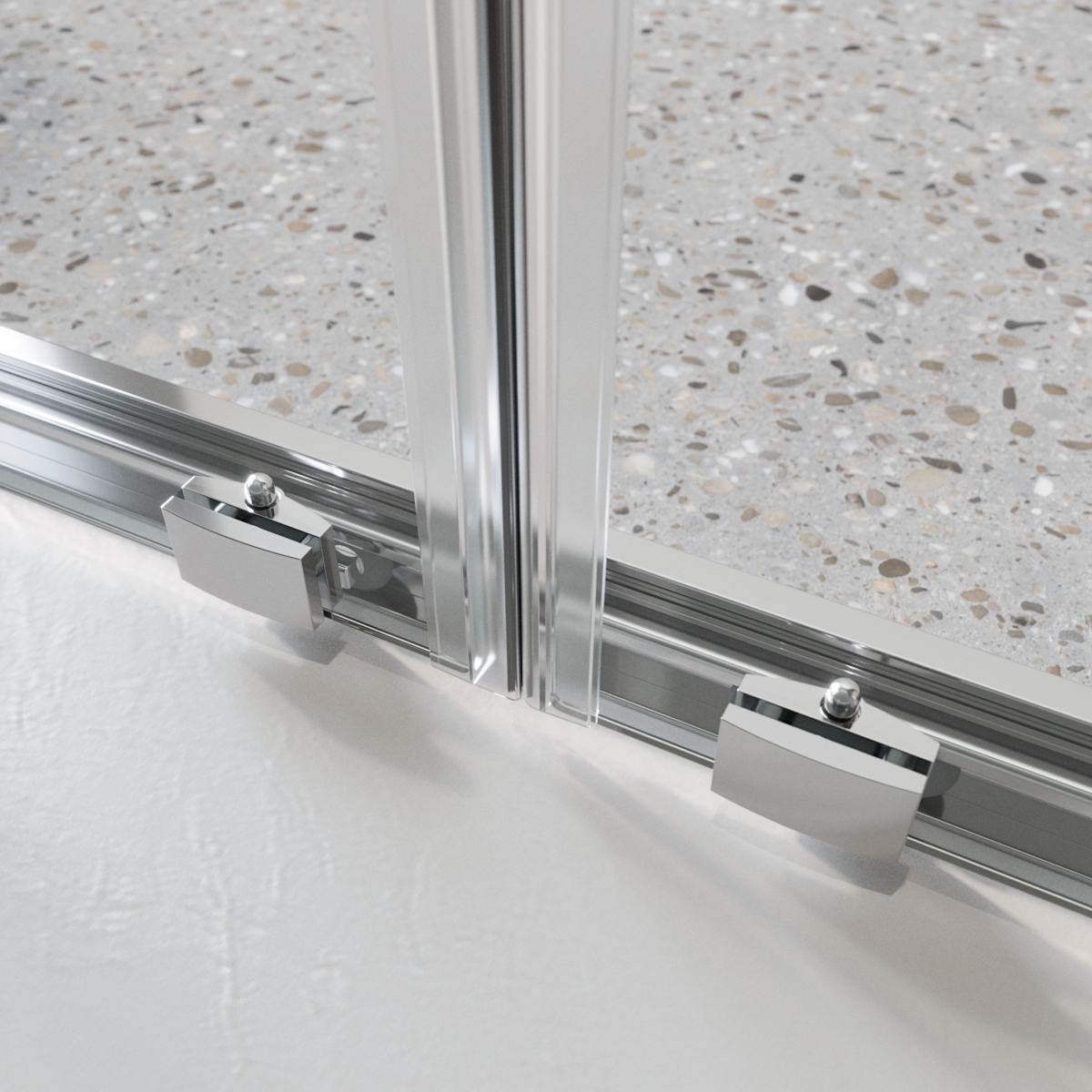 Душевая дверь BelBagno LUCE-BF-2-140-C-Cr - Gidratop.ru изображение