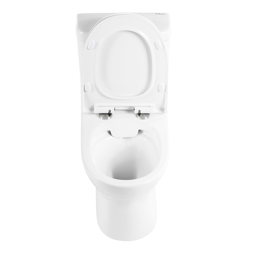 Унитаз-компакт безободковый BelBagno STEAM BB130CPR/SC/BB130T - Gidratop.ru изображение