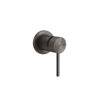 GESSI 316 встраиваемый смеситель, на 1/2, 1 источник (внешние части), цвет: brushed black metal pvd - Gidratop.ru изображение