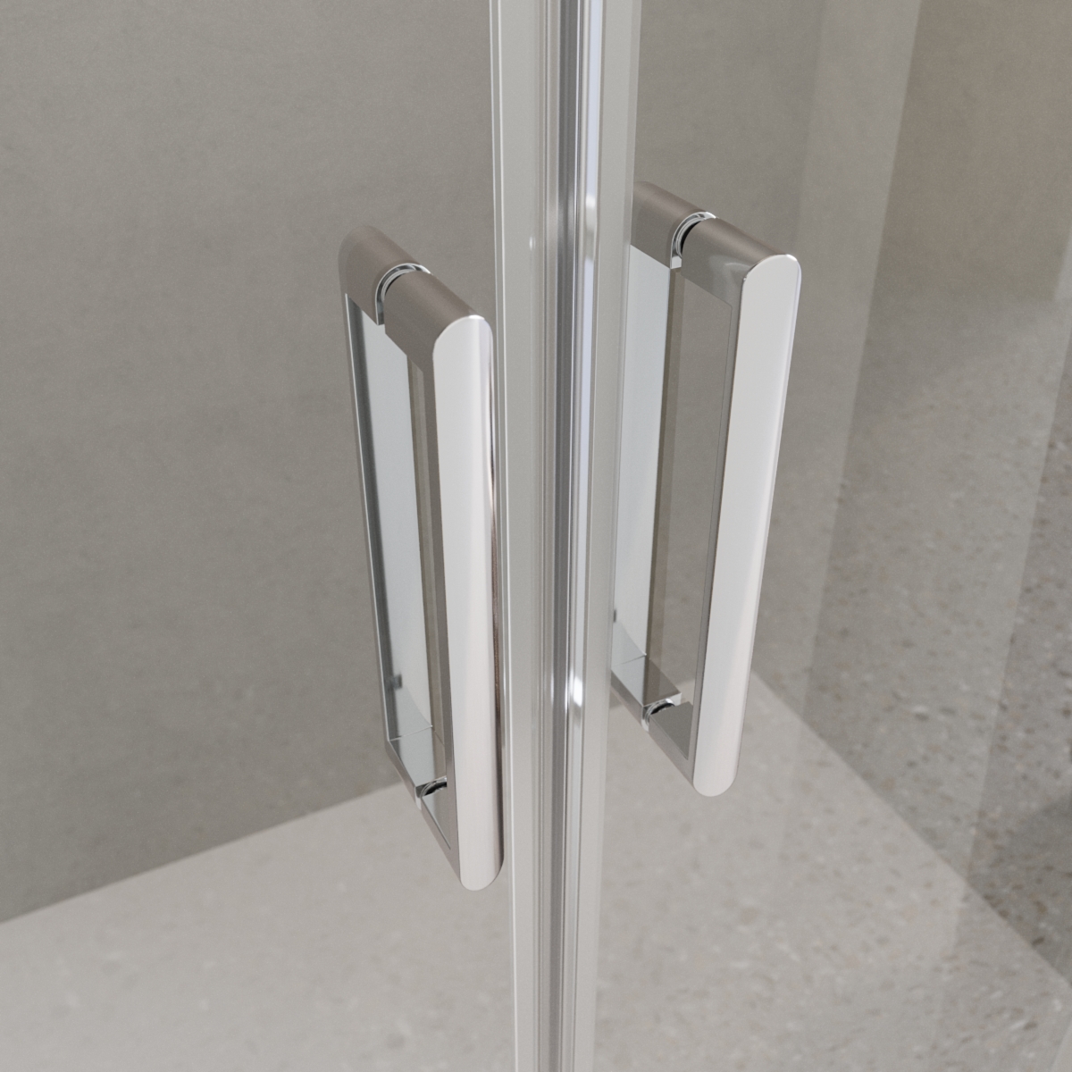 Душевая дверь BelBagno LUCE-BF-2-140-C-Cr - Gidratop.ru изображение