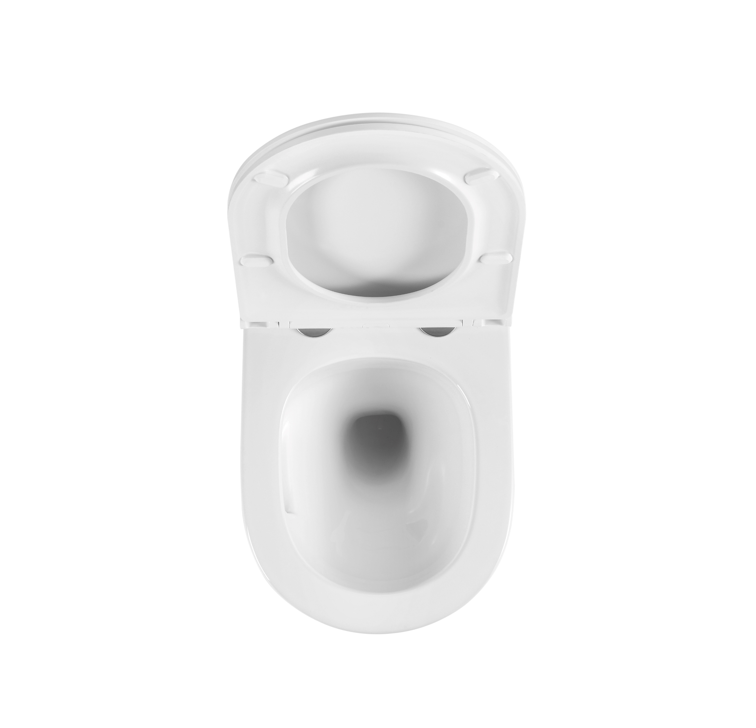 Унитаз подвесной Evo VT1-64ST Tornado, цвет белый, ультратонкое сиденье soft-close - Gidratop.ru изображение