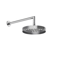 Gessi Anello/Ingranaggio верхний душ для настенного крепления, поворотная с шарниром, D218 мм,  цвет: хром - Gidratop.ru изображение