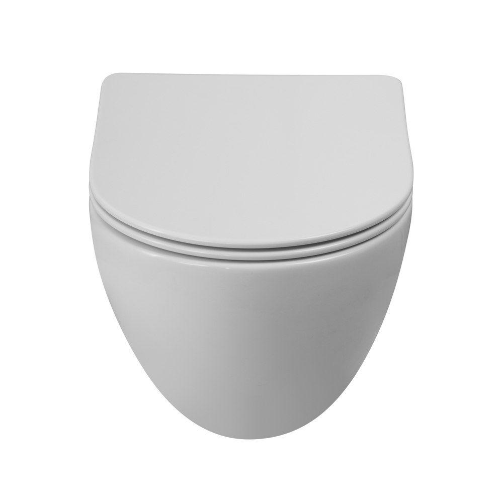 Унитаз подвесной безободковый BelBagno AMANDA-TOR BB051CH-TOR-FC/BB051SC - Gidratop.ru изображение