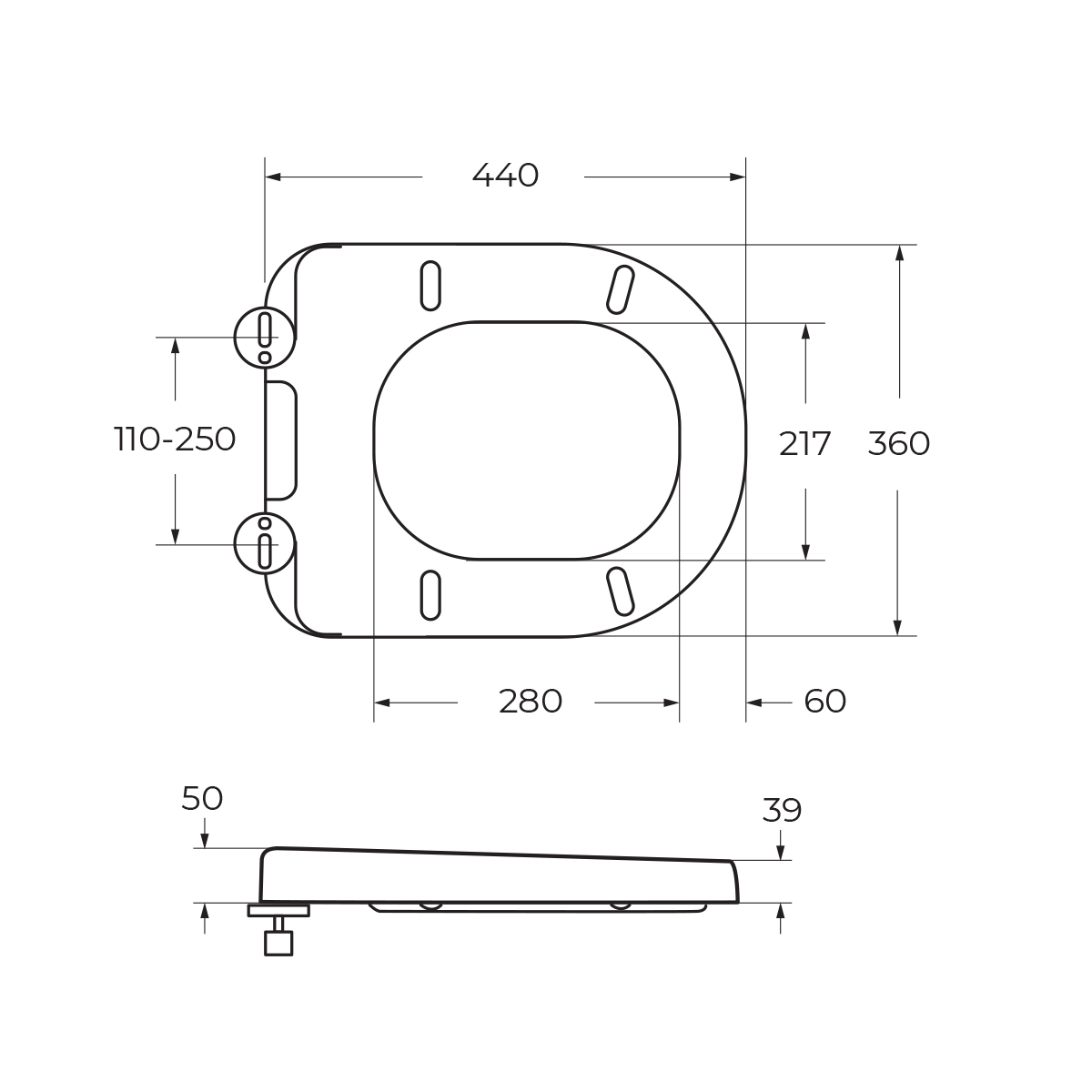 Унитаз-компакт безободковый BelBagno SFERA-R BB2141CPR/BB865SC - Gidratop.ru изображение