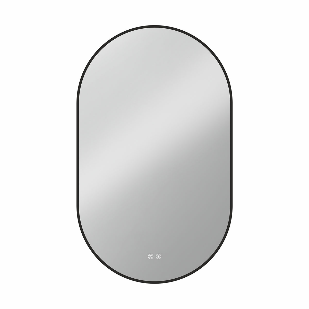 Зеркало LED VLM-3AU900B-2 500x900 c сенсорным выключателем и диммером, антизапотевание - Gidratop.ru изображение