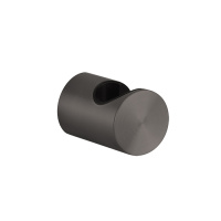 GESSI 316 держатель неподвижный для душевой лейки, цвет: brushed black metal pvd - Gidratop.ru изображение