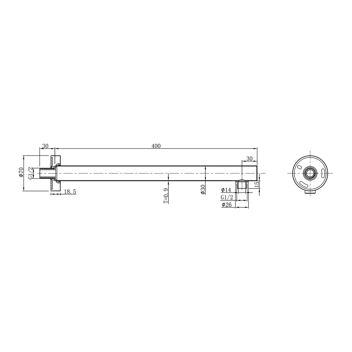 Душевой комплект Inspire VSFW-3I22MT2GM встраиваемый, термостат, двухрежимный, вороненая сталь - Gidratop.ru изображение