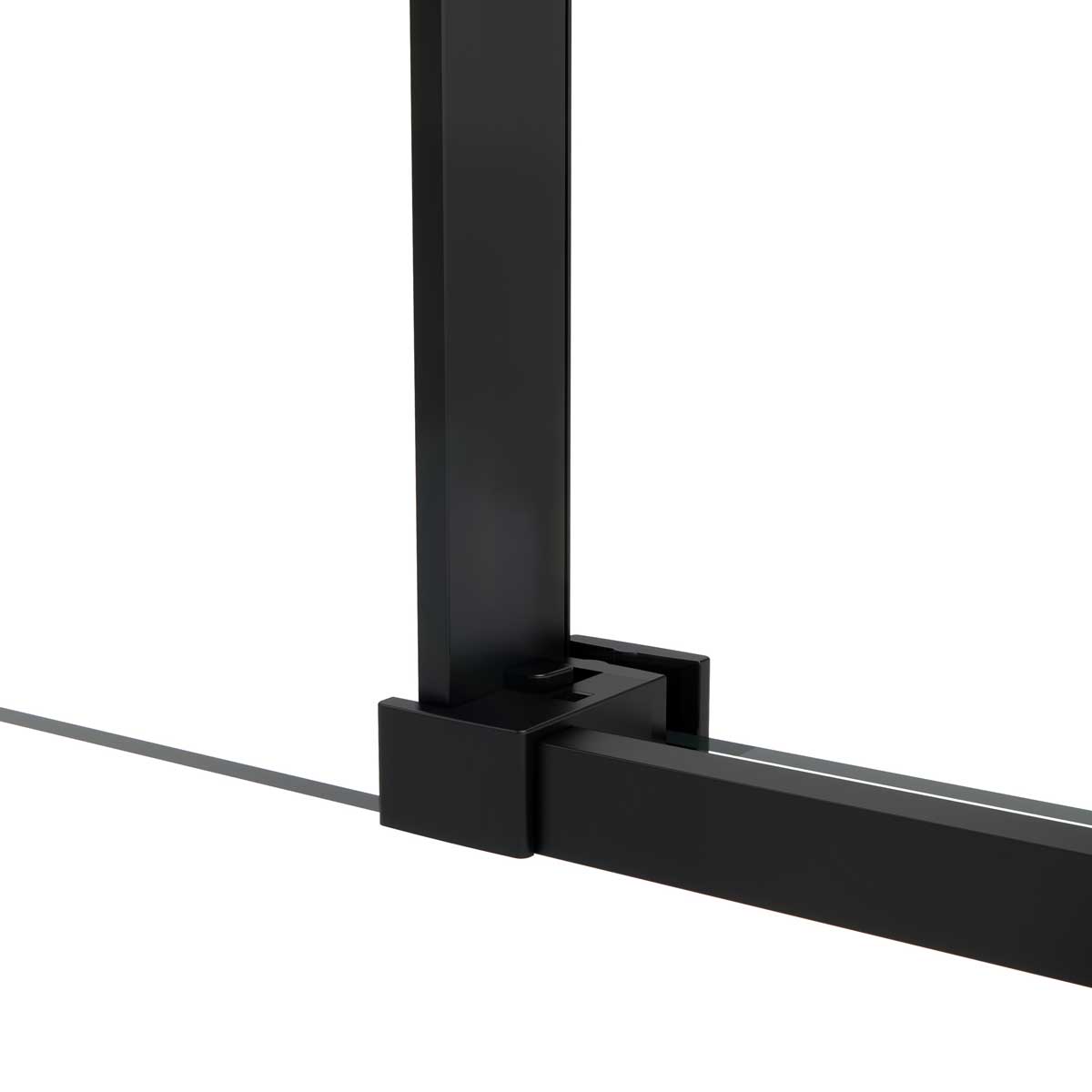 Душевой уголок Slim Soft VSR-1SS8012CLB, 1200*800, черный, стекло прозрачное - Gidratop.ru изображение