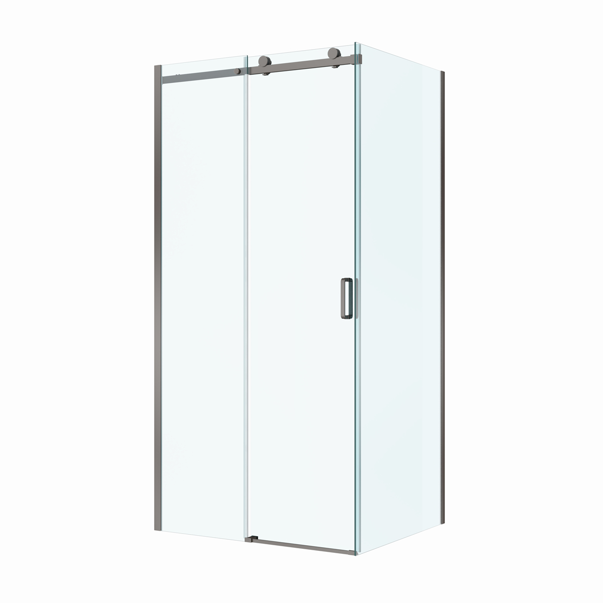 Душевой уголок BelBagno SOFT_CLOSE-2-AH-1-100/80-C-GM - Gidratop.ru изображение