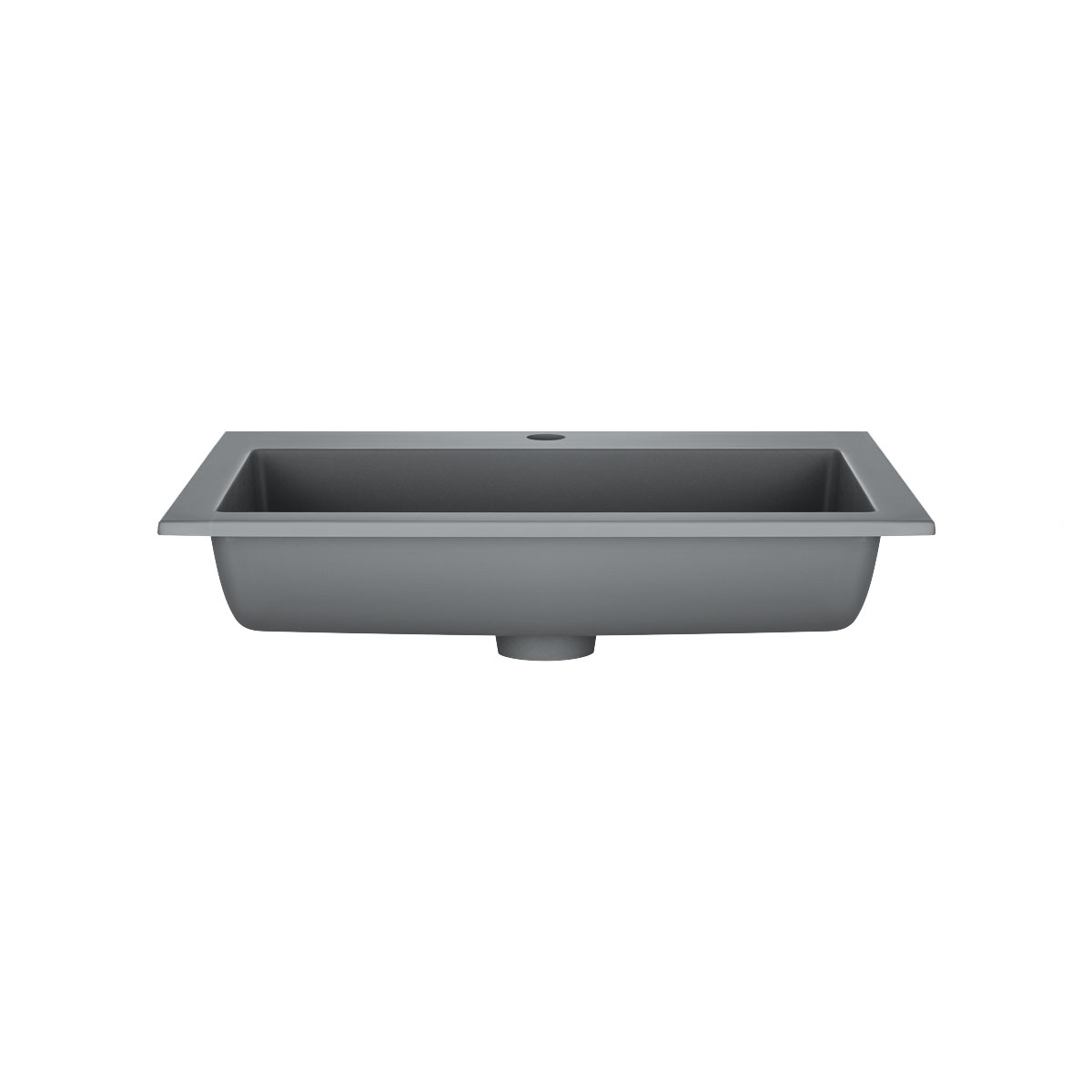 Раковина VCB-13600G из кварца, цвет серый - Gidratop.ru изображение