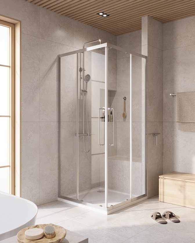 Душевой уголок CEZARES RELAX-304-A-2-100-C-CR - Gidratop.ru изображение