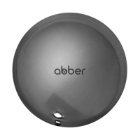 Накладка на слив для раковины ABBER AC0014GS серебро, керамика - Gidratop.ru изображение