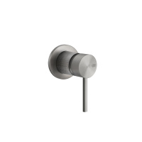 GESSI 316 встраиваемый смеситель на 1/2 на 1 источник (внешняя часть), цвет: steel brushed