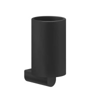 GESSI Rilievo стакан настенный, цвет: черный/nero XL - Gidratop.ru изображение