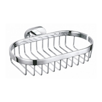 Мыльница с держателем WONZON & WOGHAND FIRST, Хром (WW-8424) - Gidratop.ru изображение