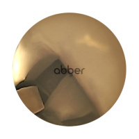 Накладка на слив для раковины ABBER AC0014GG золото, керамика - Gidratop.ru изображение