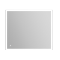 Зеркало с встроенным светильником и сенсорным выключателем SPC-GRT-900-800-LED-TCH, 12W, 220-240V, 900x30x800 - Gidratop.ru изображение