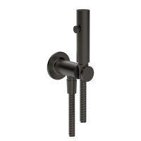 GESSI INCISO гигиенический душ на 1/2, цвет: brushed black metal pvd - Gidratop.ru изображение