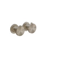 GESSI Origini внешние части встроенного термост смесителя для ванны на 1 позиц, в компл с отд вставкой, цвет: Finox Brushed Nickel - Gidratop.ru изображение
