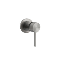 GESSI 316 встраиваемый смеситель на 1/2 на 1 источник (внешняя часть), цвет: steel brushed - Gidratop.ru изображение